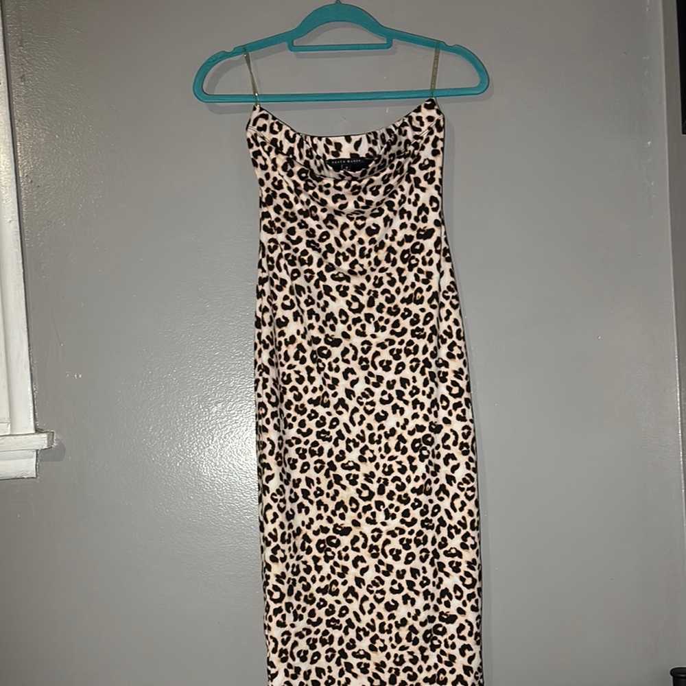 Baddie fairy stylish and casual print  Slip Dress